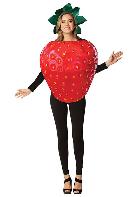 adult strawberry halloween costume